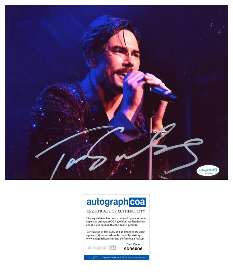 Tom Sandoval ‘Vanderpump Rules’ Signed 8x10 Photo ‘The Most Extras’ Band ACOA