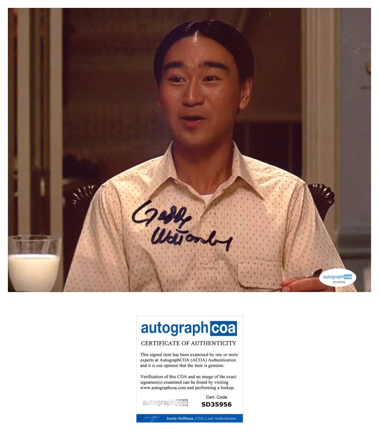 Gedde Watanabe ‘Sixteen Candles’ Signed 8x10 Photo ‘Long Duck Dong’ ACOA 16