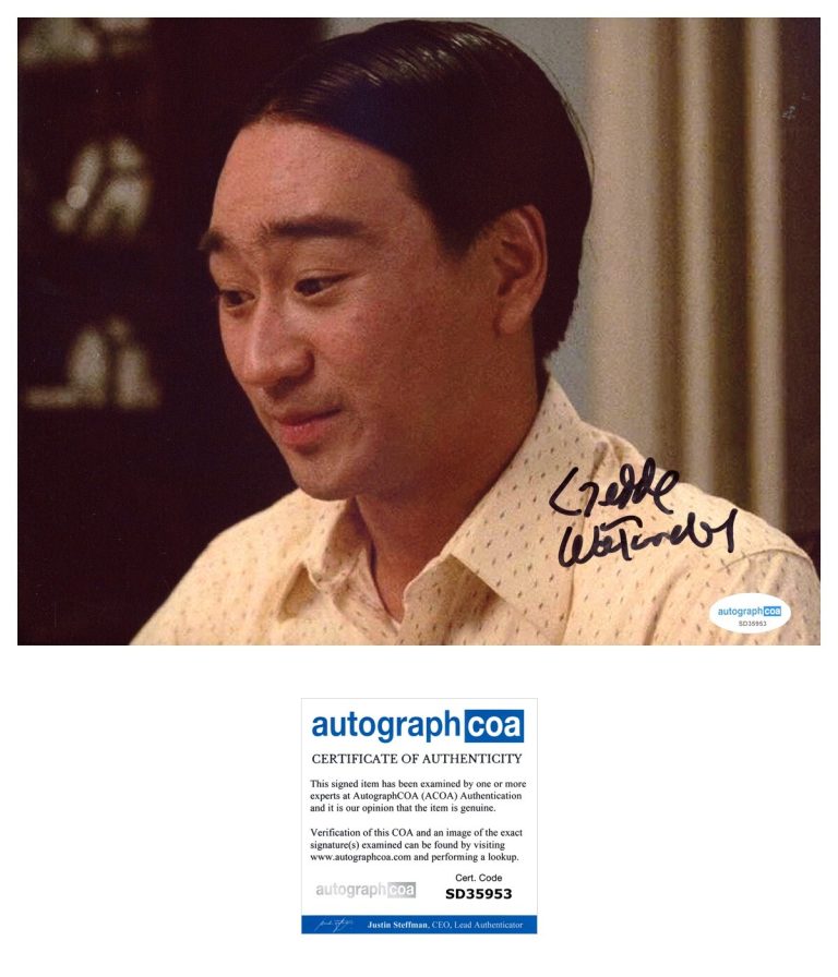 Gedde Watanabe ‘Sixteen Candles’ Signed 8x10 Photo ‘Long Duck Dong’ ACOA 16