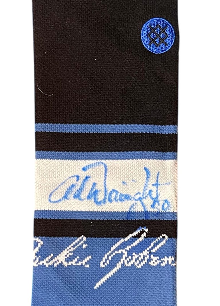 Adam Wainwright signed MLB Baseball Mid Stance 25 inch Jackie Robinson Logo Sock