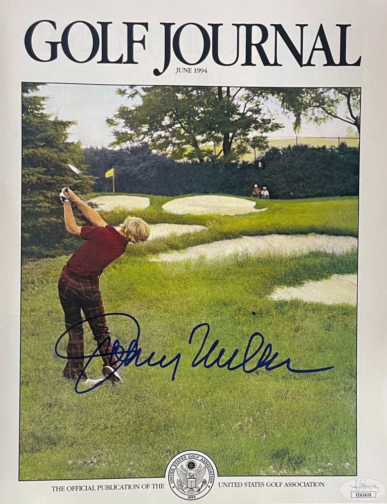 Johnny Miller signed Golf Journal Full Magazine June 1994- JSA #EE63430