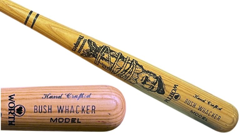 Saddam Hussein Tennessee Thumpers Worth Bush Whacker Hand Crafted Bat- Gulf War