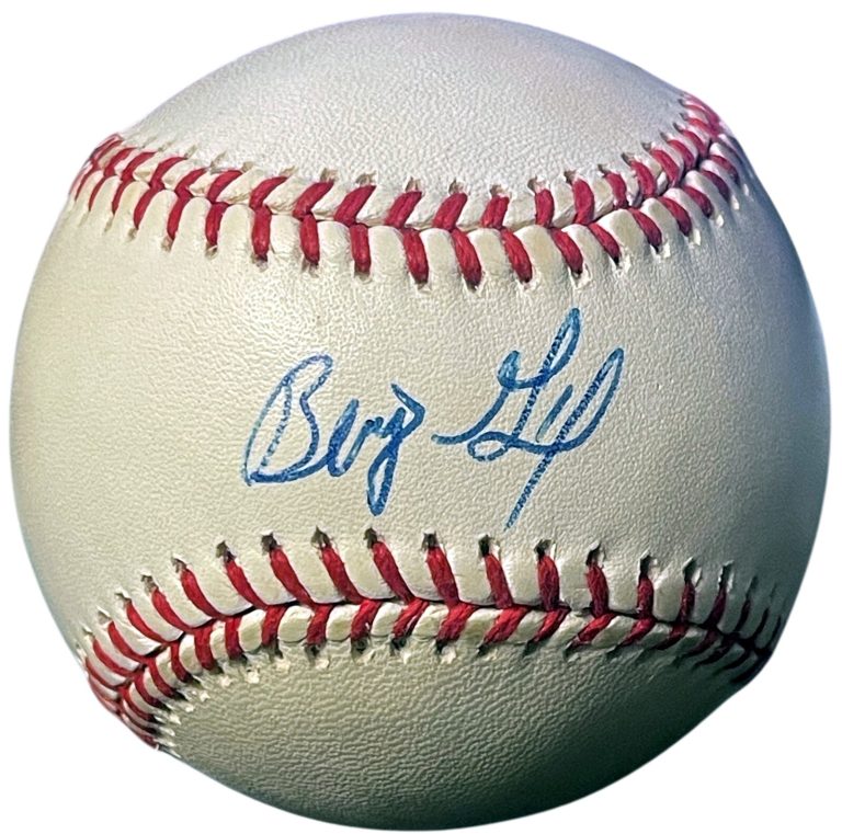 Benji Gil signed Rawlings Official American League Baseball- COA (WS Champ)