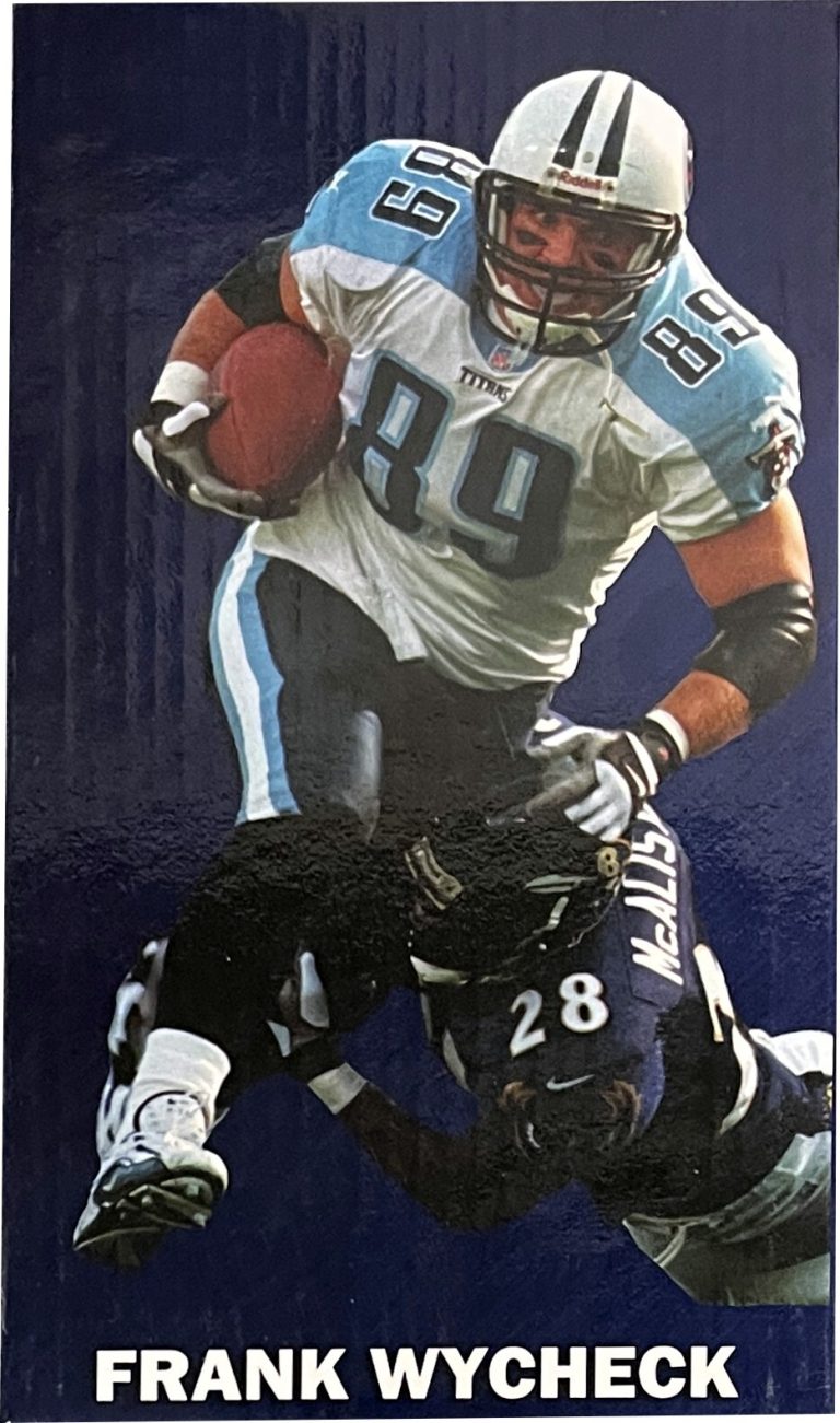 Frank Wycheck Tennessee Titans Bobblehead 2013 Season Ticket Member Gift #89-NIB