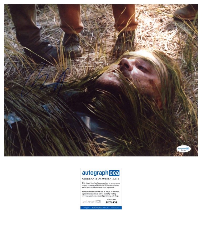 Boyd Holbrook ‘Logan’ Signed Autograph 11x14 Photo ‘Pierce' ACOA