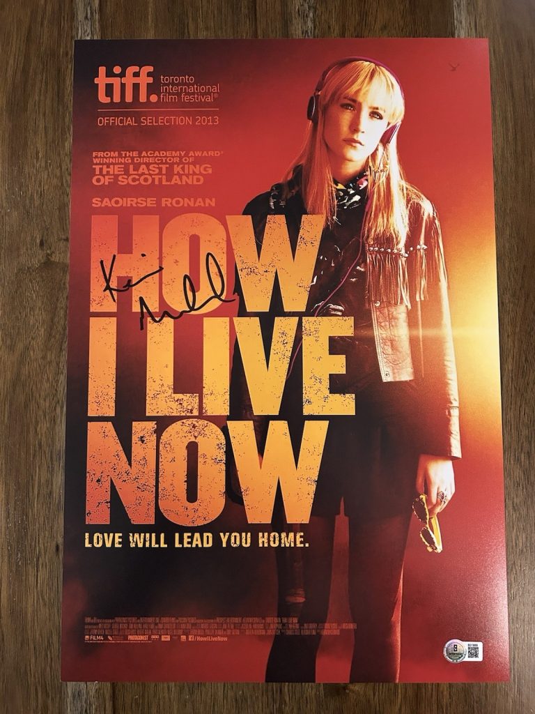Kevin Macdonald ‘How I Live Now’ Director Signed 12x18 Photo Beckett Certified