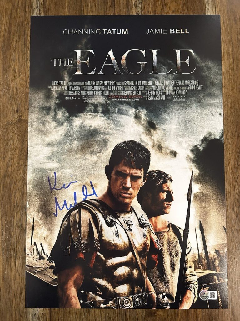 Kevin Macdonald ‘The Eagle’ Movie Director Signed 12x18 Photo Beckett Certified
