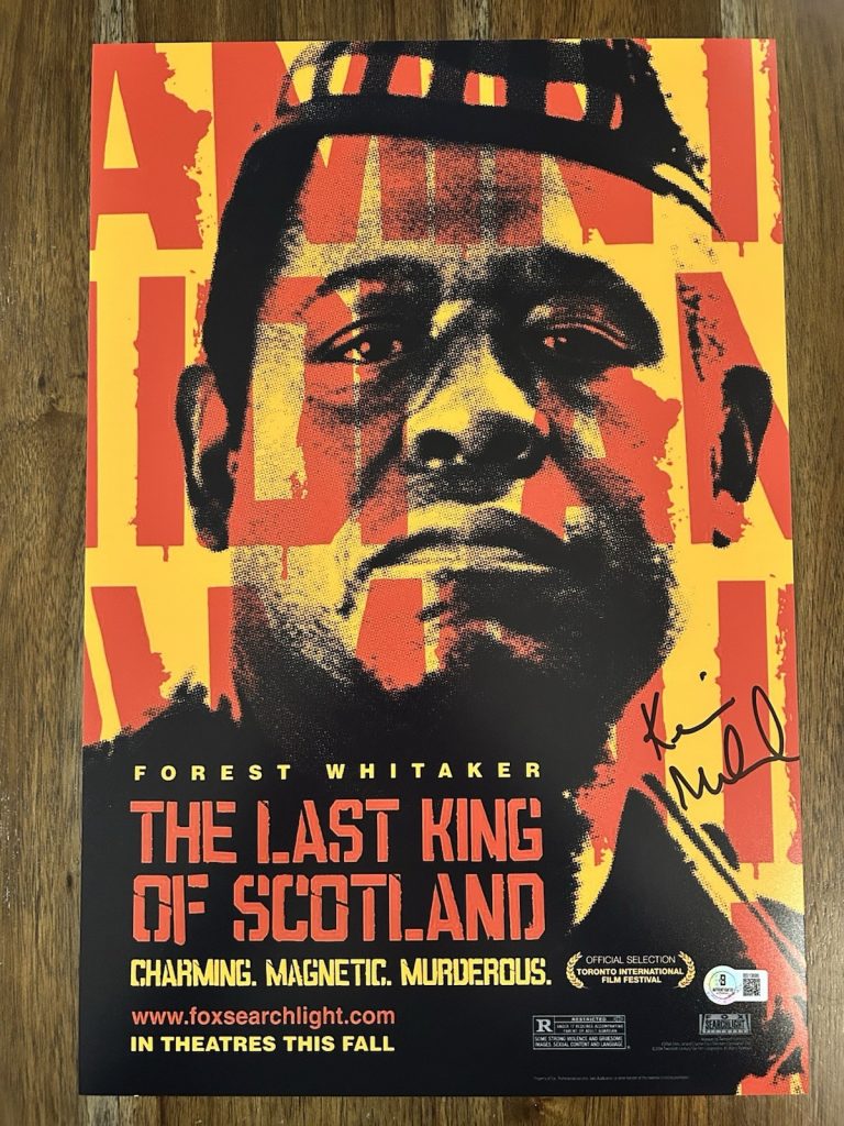 Kevin Macdonald ‘The Last King Of Scotland’ Director Signed 12x18 Photo Beckett
