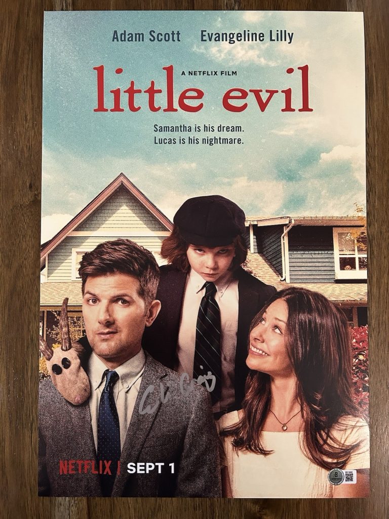 Eli Craig ‘Little Evil’ Director Signed 12x18 Photo Beckett Certified