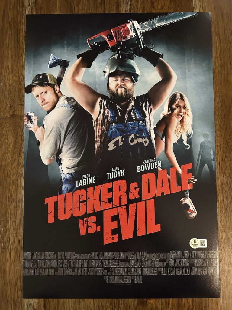 Eli Craig ‘Tucker & Dale Vs. Evil’ Director Signed 12x18 Photo Beckett Certified