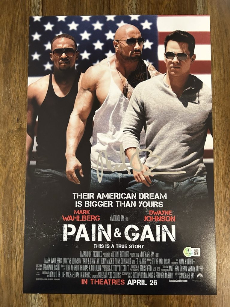 Michael Bay ‘Pain & Gain’ Director Signed 12x18 Photo Beckett Certified And