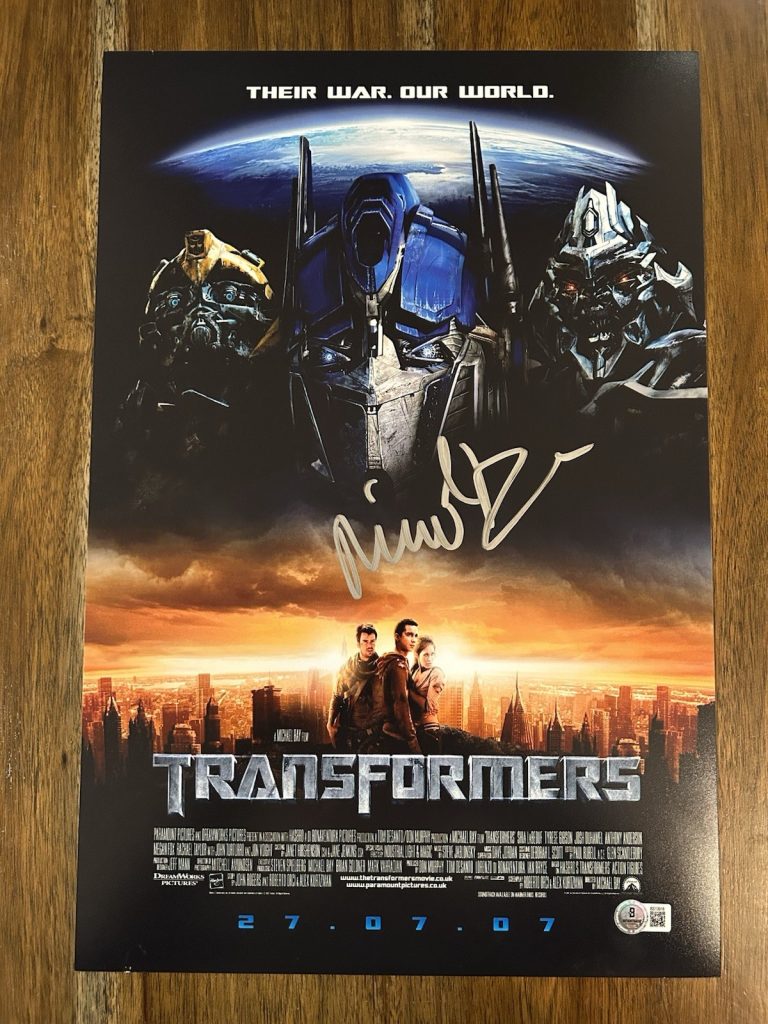 Michael Bay ‘Transformers’ Director Signed 12x18 Photo Beckett Certified