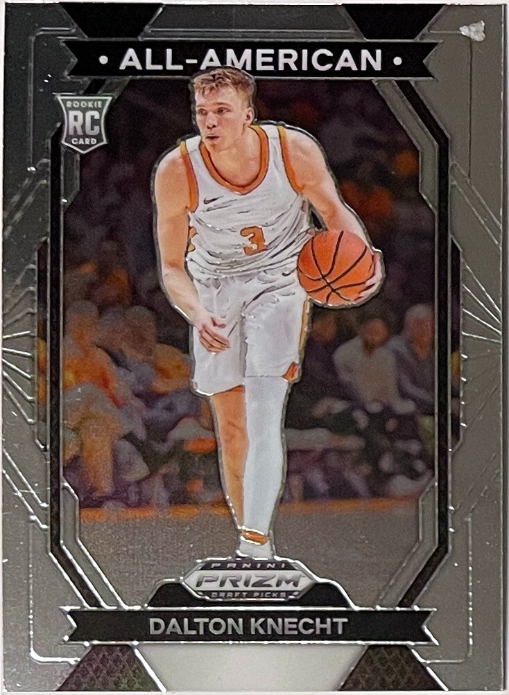 Dalton Knecht 2024 Panini Prizm Draft Picks All-American Rookie Card (RC) #30 UT