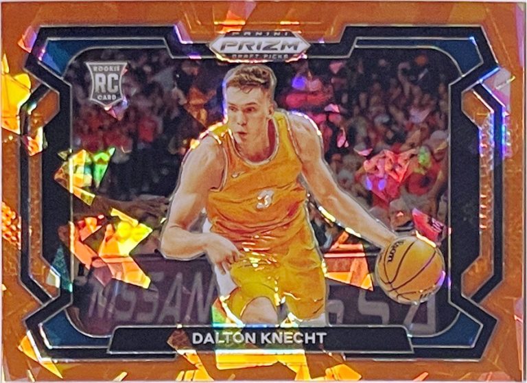 Dalton Knecht 2024 Prizm Draft Picks Orange Ice Prizm Rookie Card (RC) #50- VOLS