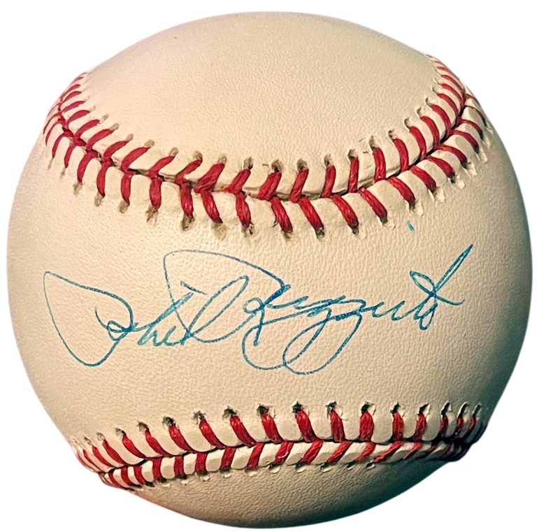 Phil Rizzuto signed ROAL Rawlings Official American League Baseball- COA-NYY/HOF