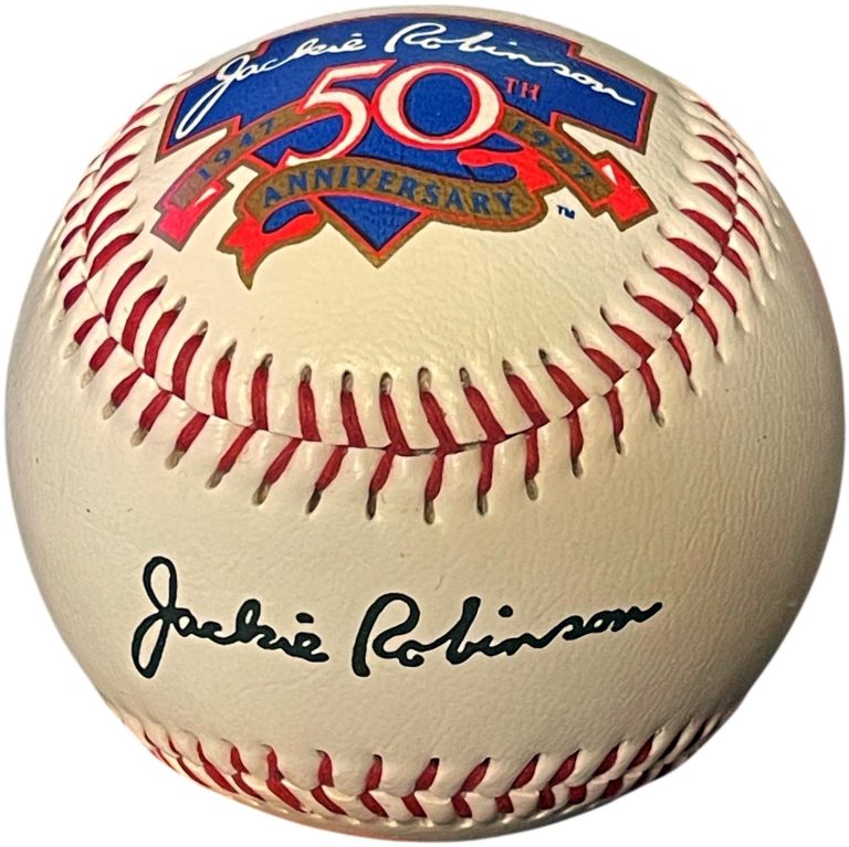 Jackie Robinson 50th Anniversary 1947-1997 Souvenir Collectible Baseball - NEW