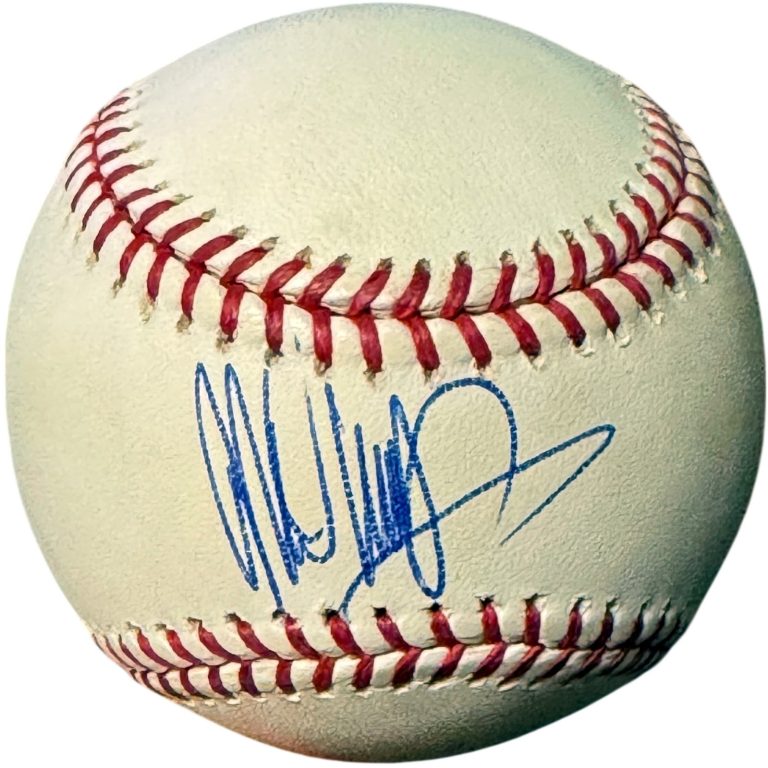 Nick Lachey signed Official Rawlings Major League Baseball- COA- (98 Degrees)