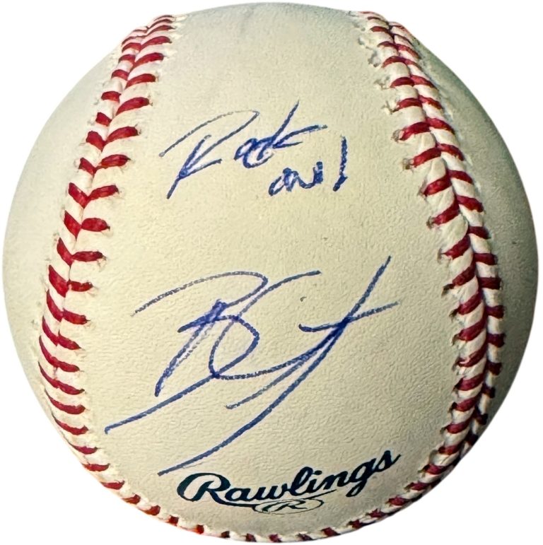 Bucky Covington signed OFC Rawlings Major League Baseball- COA  (American Idol)