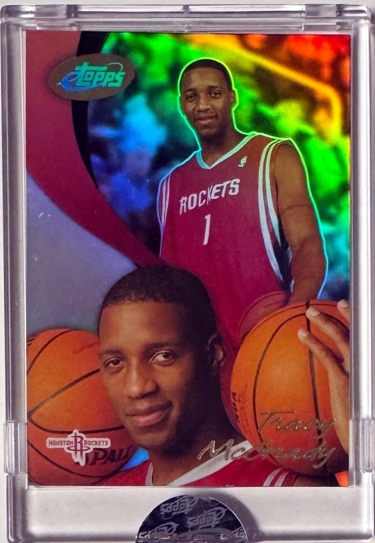 Tracy McGrady 2004 eTopps Refractor Uncirculated Card #31- /1000 -Rockets/Sealed