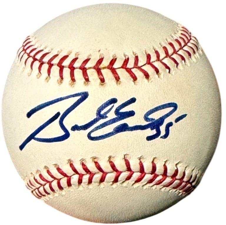 Brad Eldred signed Official Rawlings Major League Baseball #35- COA (2X AS)