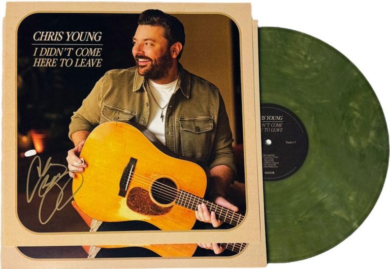 Chris Young signed '25 I Didn't Come Here to Leave Boots On The Ground Cover COA