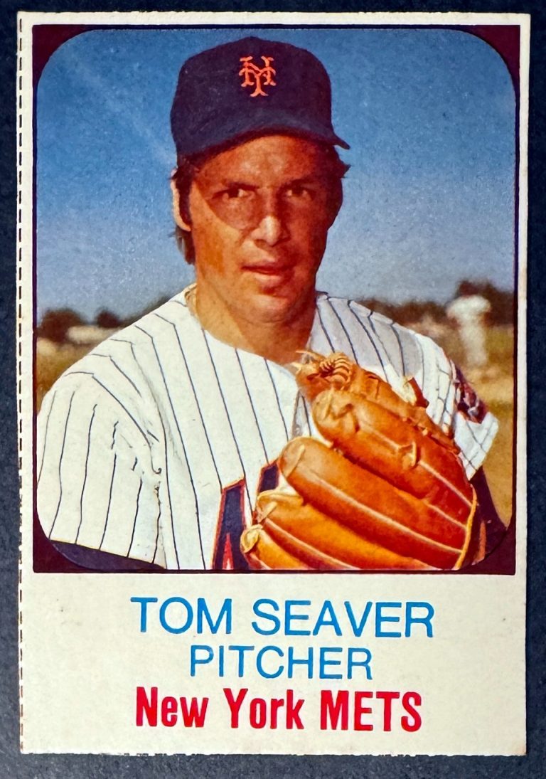 Tom Seaver 1975 Hostess Hand Cut Card#75-  (New York Mets/HOF)