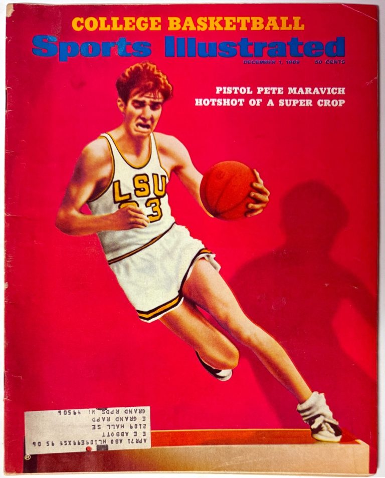 Sports Illustrated Full Magazine 12/1/1969 Pistol Pete Maravich/LSU Tigers