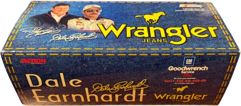 Dale Earnhardt 1999 Action Racing #3 Goodwrench Wrangler Jeans 1:24 Die Cast NEW
