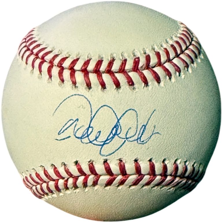 Derek Jeter signed Rawlings Official Major League Baseball-Steiner Hologram- HOF