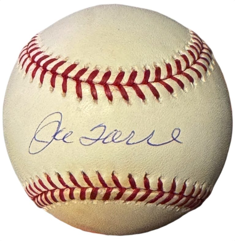 Joe Torre signed Rawlings Official American League Baseball minor tone- Steiner