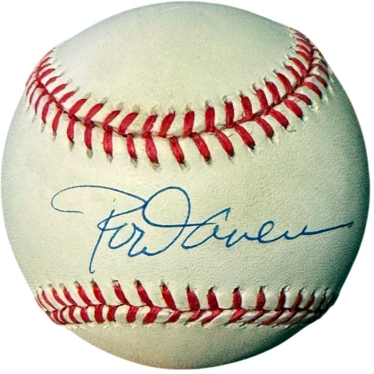 Rod Carew signed Official Rawlings ROAL American League Baseball minor tone- COA