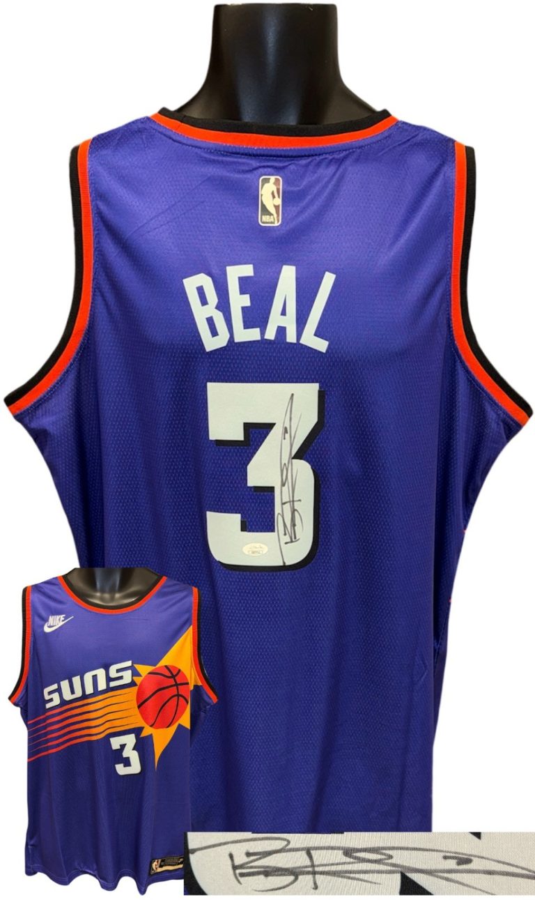 Bradley Beal signed Phoneix Suns Authentic Nike Swingman Jersey Size 52 - JSA
