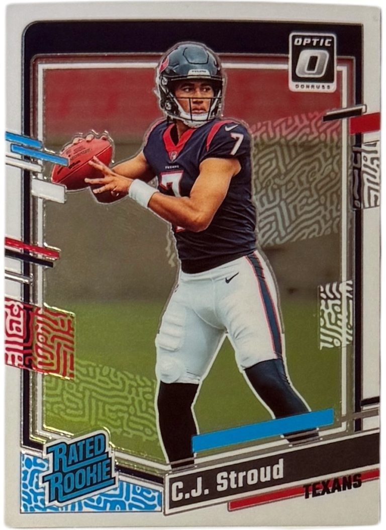 CJ/C.J. Stroud 2023 Panini Donruss Optic Rookie Card (RC) #244- (Houston Texans)