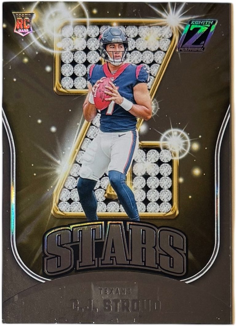 CJ/C.J. Stroud 2023 Panini Zenith Z-Stars Rookie Card (RC) #23- (Houston Texans)