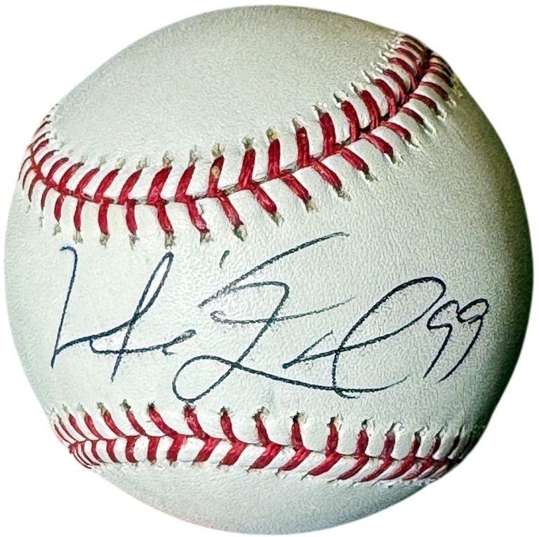 Manny Ramirez signed Official Rawlings OML Major League Baseball- Beckett Review