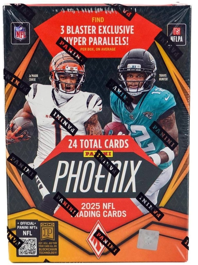2025 Panini Phoenix NFL Football Blaster Box- 6PK/4CPP/24CPB- New/Factory Sealed
