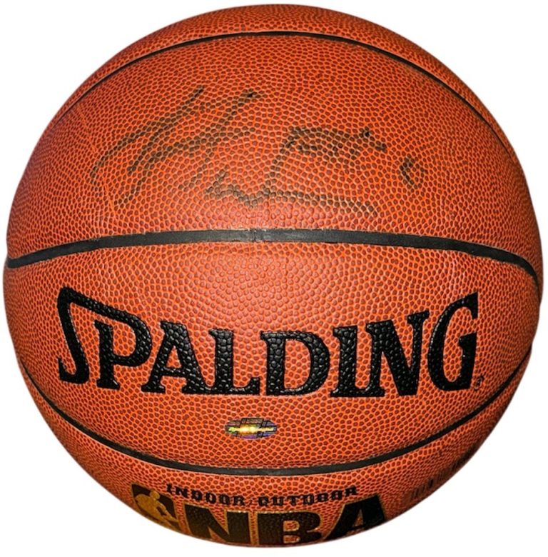 Jared Sullinger signed Spalding NBA I/O Basketball imperfect- SI Holo Ohio State