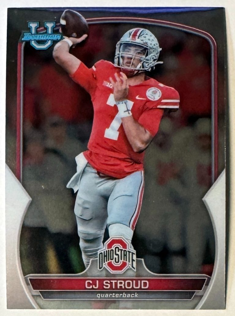 CJ Stroud 2022 Bowman U Chrome Rookie Card (RC) #100 - (Ohio State/Texans)