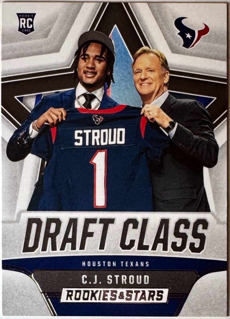 CJ Stroud 2023 Panini Rookies & Stars Draft Class Rookie Card #DC-4 - (Texans)