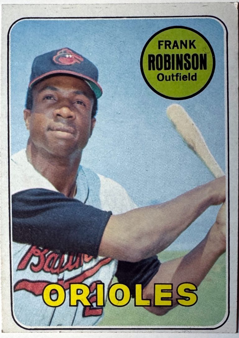 Frank Robinson 1969 Topps Card #250 (Baltimore Orioles)