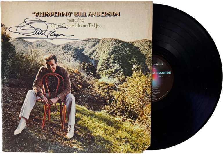 Bill Anderson signed 1974 