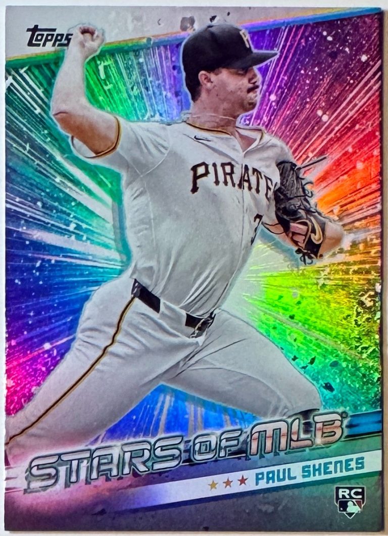 Paul Skenes 2024 Topps Update Series Rookie Stars of MLB Card #SMLB-64 (Pirates)