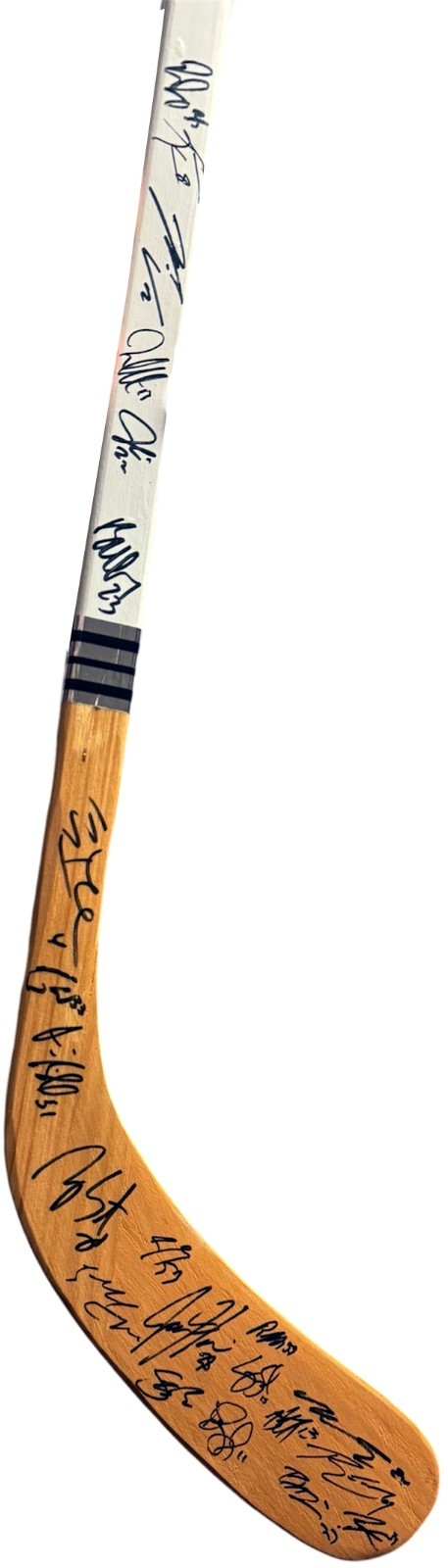 Nashville Predators Team Signed  Hockey Stick 22 SIG-BAS Weber/Fisher/Rinne/Josi