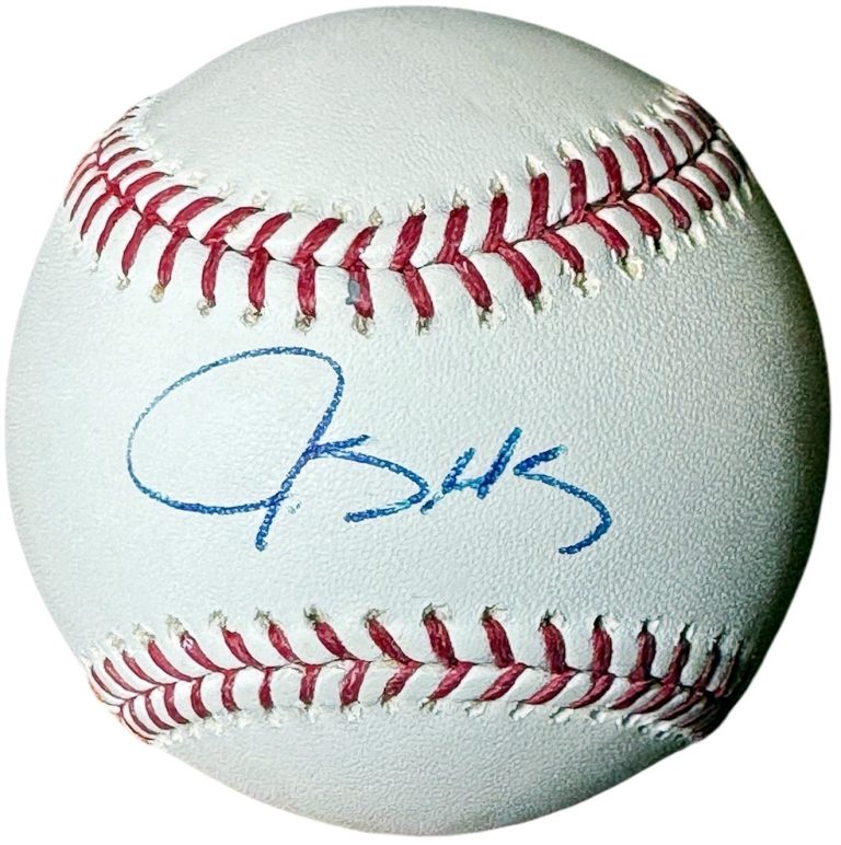 James Shields signed Rawlings Official Major League Baseball- MLB Holo #EK006144