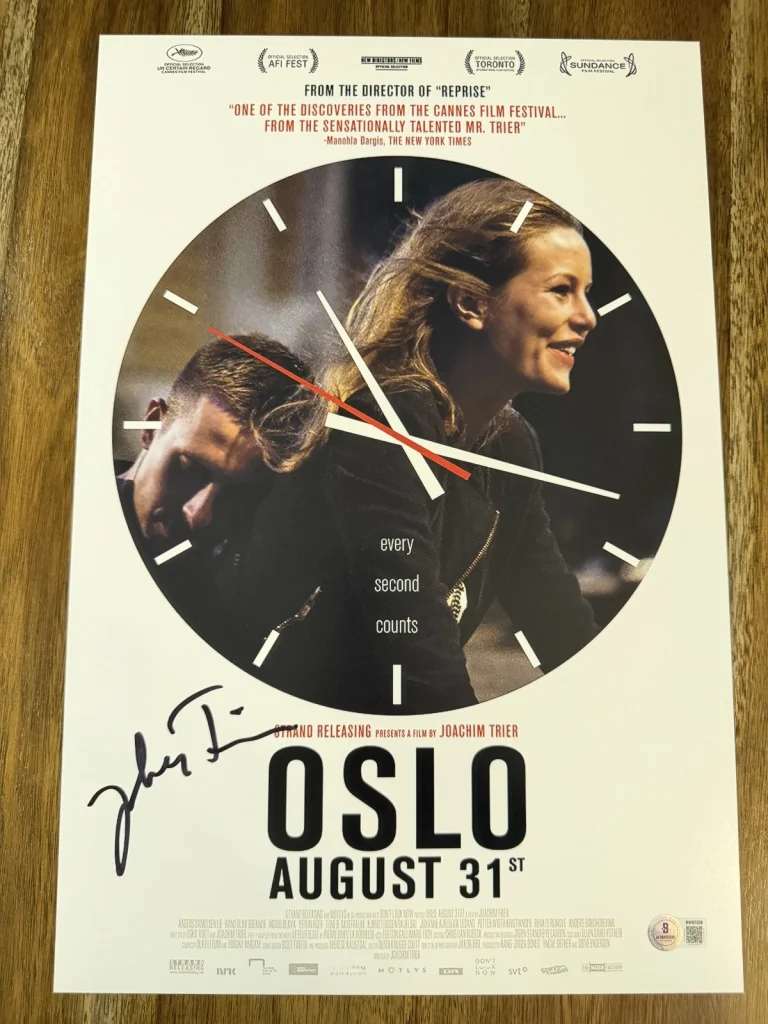 Joachim Trier ‘Oslo, August 31st' Director Signed 12x18 Photo Beckett