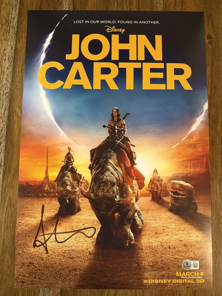 Andrew Stanton ‘John Carter’ Movie Director Signed 12x18 Photo Beckett