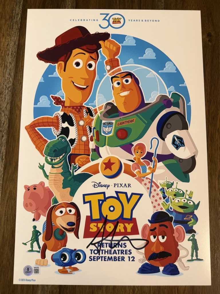 Andrew Stanton ‘Toy Story’ Movie Writer Signed 12x18 Photo Beckett