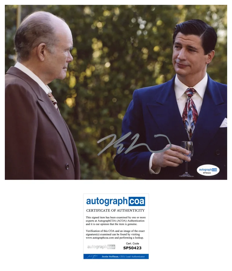 Ken Marino ‘Agent Carter’ Signed 8x10 Photo 'Joseph Manfredi' ACOA