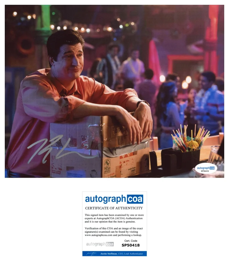 Ken Marino ‘Veronica Mars’ Signed 8x10 Photo 'Vinnie Van Lowe' ACOA
