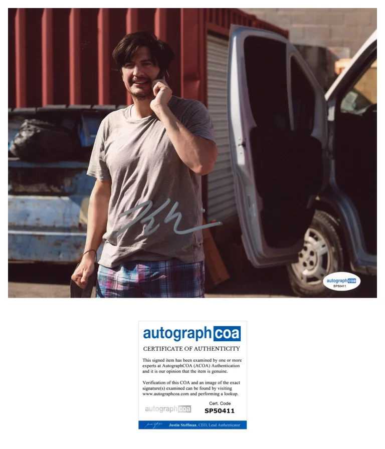 Ken Marino ‘Party Down’ Signed 8x10 Photo 'Ron Donald' ACOA
